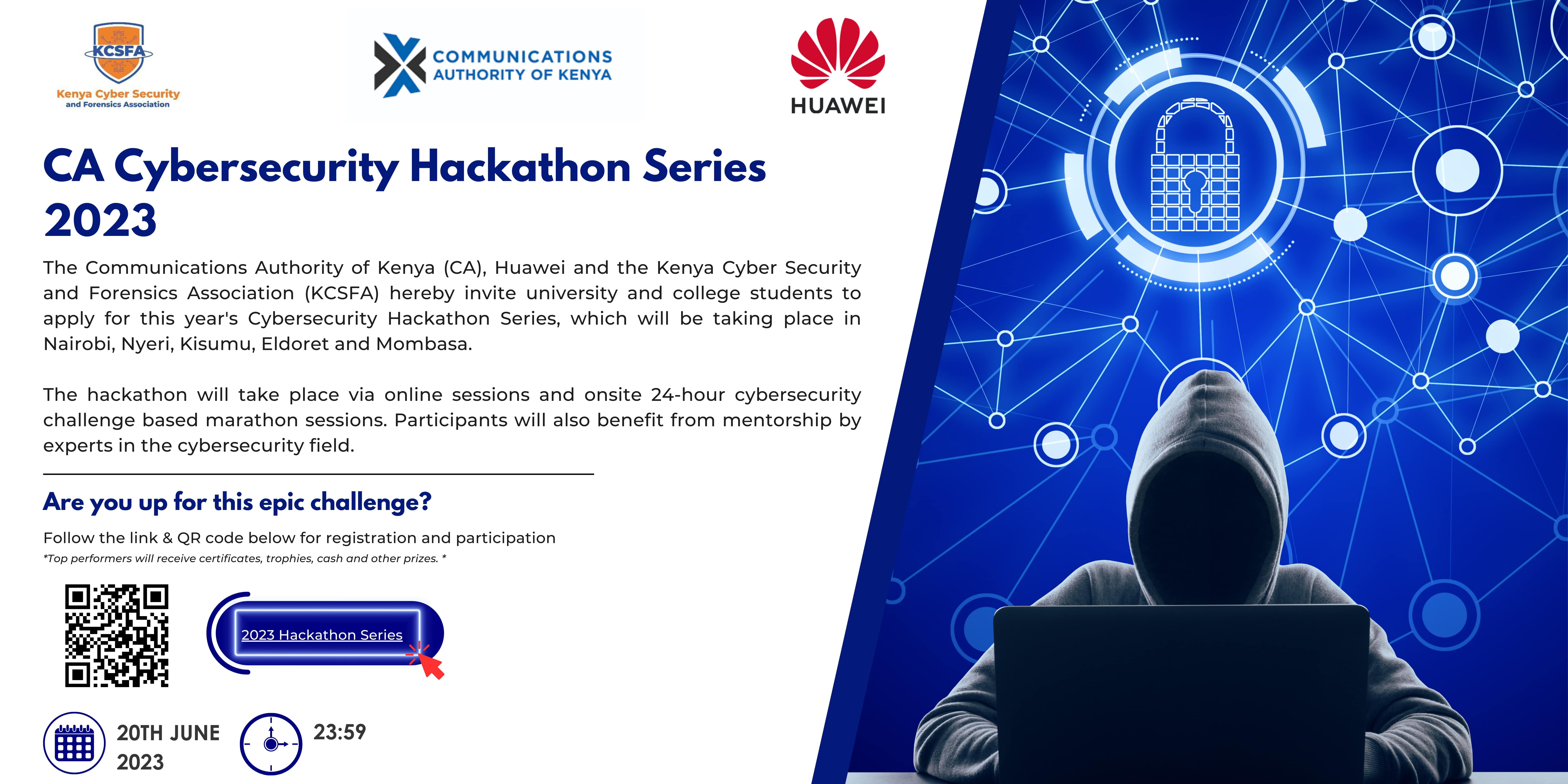 Huawei and C.A Cybersecurity Hackathon October 2023